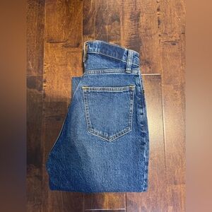 Abercrombie & Fitch Women's Blue High-Rise Jeans